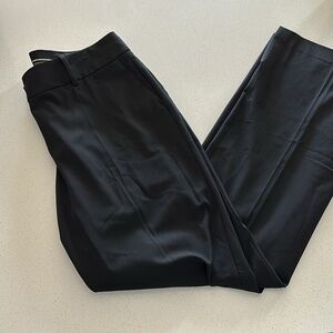 Black Ann Taylor wide-leg dress pants